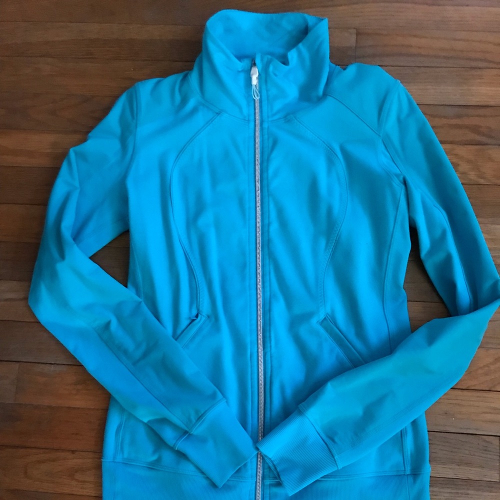 Lululemon Turquoise Zip-Up Jacket